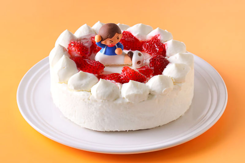 サッカー少年　生デコレーションケーキ